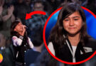 Little Girl Gets Picked Out of the Audience to Audition on AGT Stage